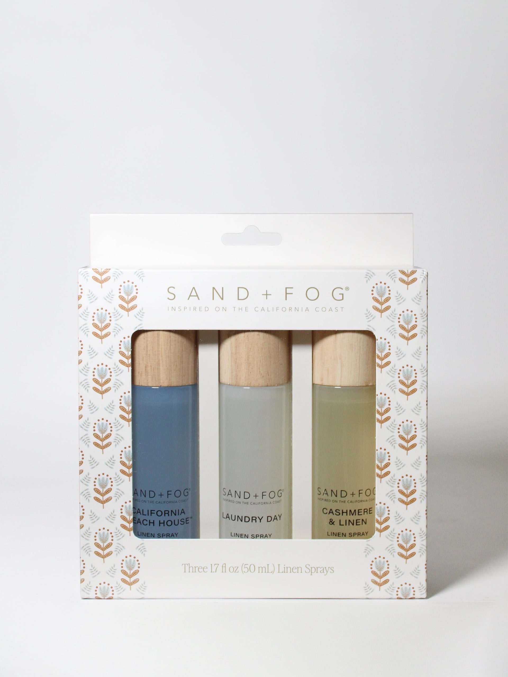 Sand Fog Set of Three 50 mL Linen Sprays