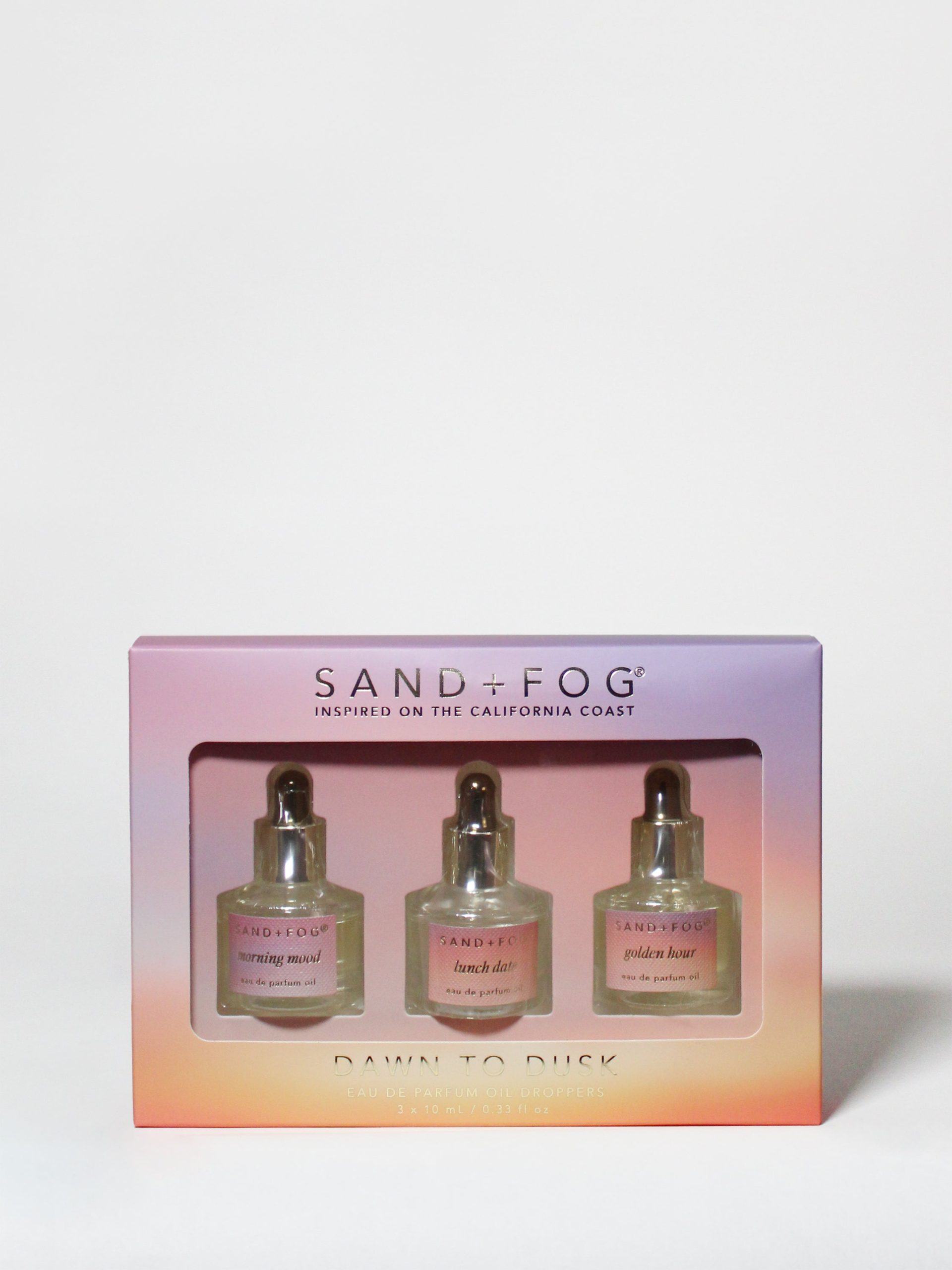 Sand Fog Exploratory Perfume Oil Dropper Set - Dawn to Dusk Collection