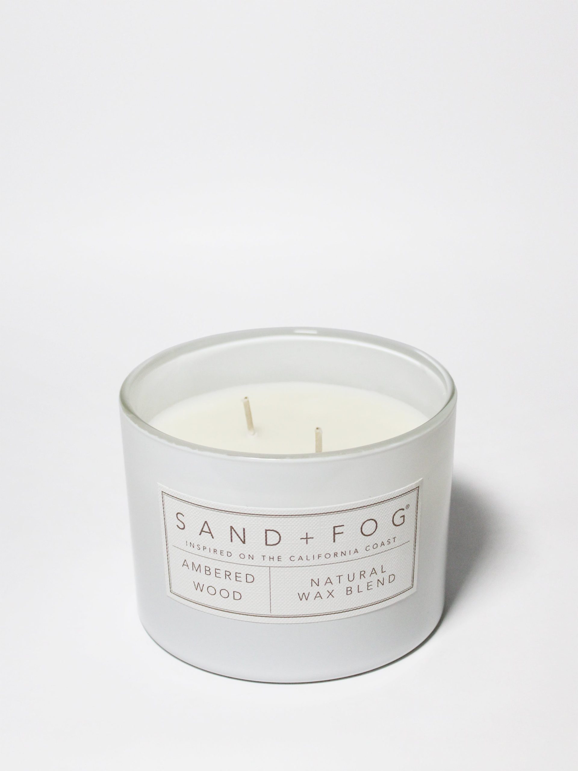 Sand Fog Ambered Wood 12 oz scented candle - Image 3