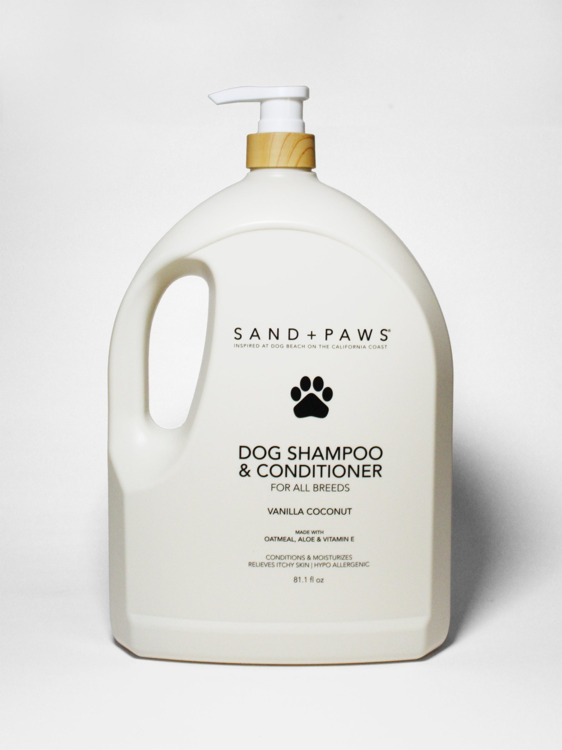 Sand Fog Sand + Paws Pet Shampoo & Conditioner - Vanilla Coconut