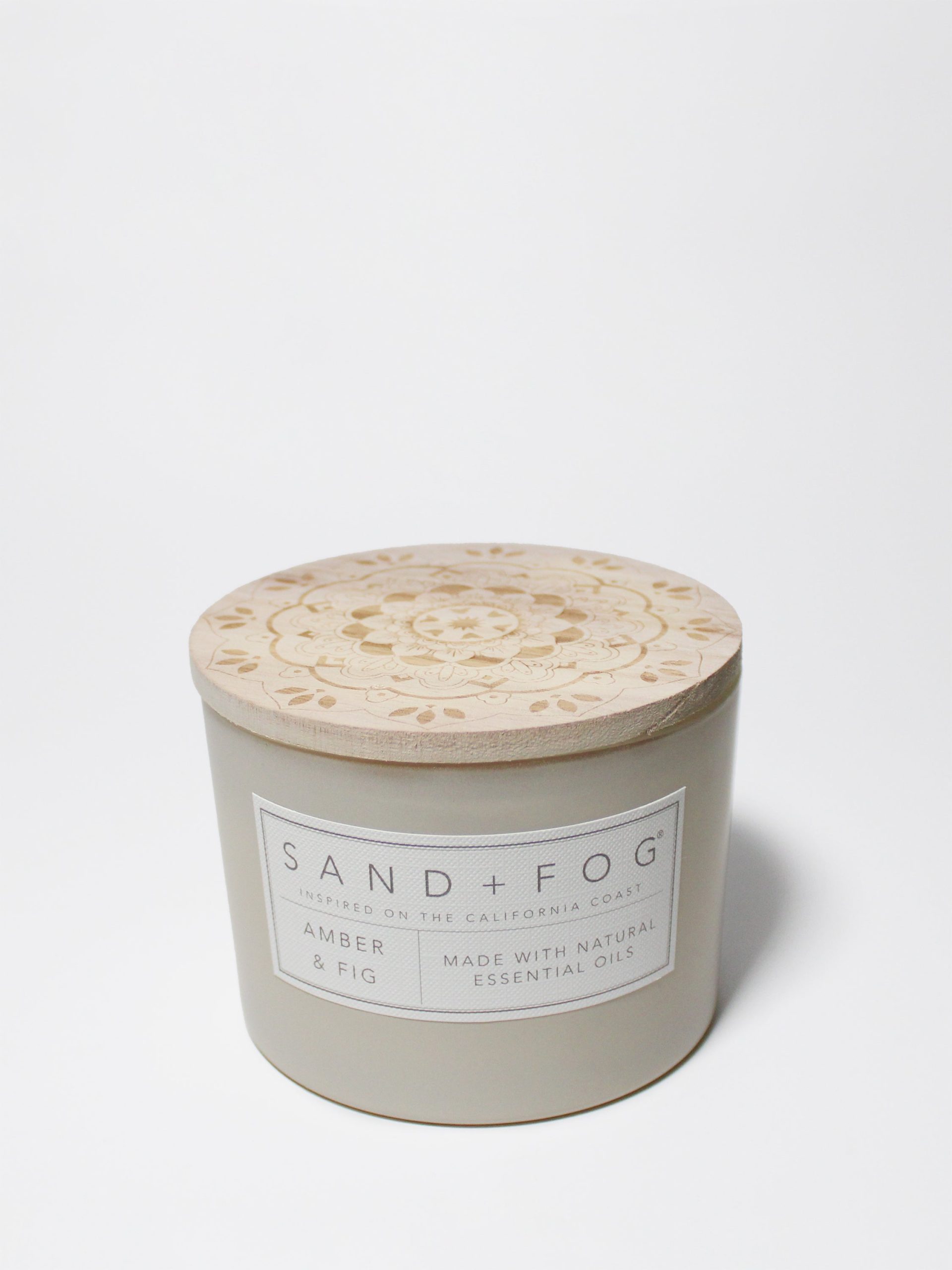 Sand Fog Amber & Fig 12 oz scented candle